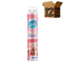 Kit 12 Odorizador Puro Ar 250ml Dom Line - Pétalas de Rosas