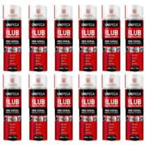 Kit 12 Óleo Desengripante Lubrificante 300ml Spray Unipega Uso Geral Anticorrosivo