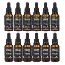 Kit 12 Óleo para Barba Hidratante Amaciar os Pelos Toque Seco IPA Beer 30ml Urban Men Kit 12 Óleo para Barba Hidratante Amaciar os Pelos Toque Seco IPA Beer 30ml Urban Men