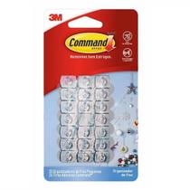 Kit 12 Organizador de Fios Pequenos Command 20 Unidades 3M