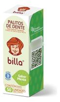 Kit 12 Pack C/12cx De Palito De Dente Sabor Menta 50und