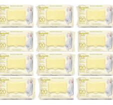 Kit 12 Pacotes 1140 Lencinho Umedecido Bebê Marigold Sensitive Rn
