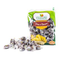 Kit 12 Pacotes 900g Bananada Lisa Faduni C/açúcar