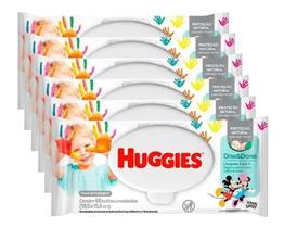 Kit 12 Pacotes C/48 Lenço Umedecidos Huggies One & Done