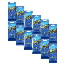 Kit 12 Pacotes Preservativo Blowtex ActionMax com 06 Un cada