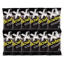 Kit 12 Pacotes Preservativo Blowtex Extra Grande C/ 3 Unidades Cada