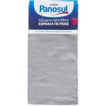 Kit 12 Pano 35x35 Espinha De Peixe Microfibra Super Absorção Panosul Kit 12 Pano 35x35 Espinha De Peixe Microfibra Super Absorção Panosul