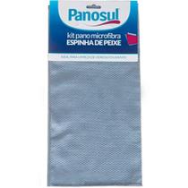 Kit 12 Pano 40x60 Espinha De Peixe Microfibra Super Absorção Panosul