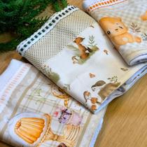 Kit 12 Pano De Prato Pé De Galinha Gourmet Premium