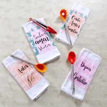 Kit 12 Panos de Copa 45Cm X 75Cm 100% Algodão Sortido - Panosul Kit 12 Panos de Copa 45Cm X 75Cm 100% Algodão Sortido - Panosul