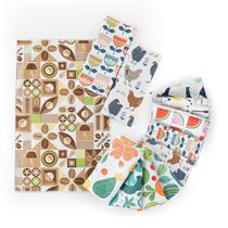 Kit 12 Panos de Copa Estampado Chef 35x55cm Pano de Prato para Cozinha Colorido, Felpudo, Absorvente, Algodão, Toalha Kit 12 Panos de Copa Estampado Chef 35x55cm Pano de Prato para Cozinha Colorido, Felpudo, Absorvente, Algodão, Toalha