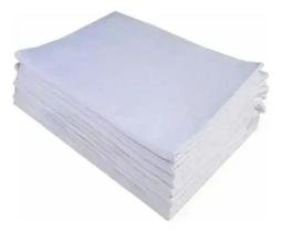 Kit 12 Panos De Copa Liso Algodão 71x45 Cm Lomaer