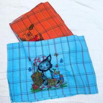 Kit 12 Panos de Prato Gigante 100% Algodão Cobre Tudo Grande Estampado Liso Colorido e Xadrez Kit 12 Panos de Prato Gigante 100% Algodão Cobre Tudo Grande Estampado Liso Colorido e Xadrez