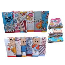 Kit 12 Panos de prato teka 46cm x 65cm estampado Kit 12 Panos de prato teka 46cm x 65cm estampado