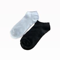 Kit 12 par de meia básica soquete unissex Kit 12 par de meia básica soquete unissex