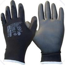 Kit 12 par Luva Ca Segurança Multiuso Tato Antiestatica flextáctil pc eletronicos esd de nylon danny