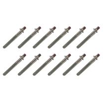 Kit 12 Parafuso Afinação De Bateria 55Mm X 5Mm 7/32 Spanking