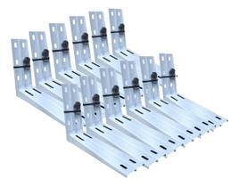 Kit 12 Pares 400mm Ar Condicionado Split Quadrado Até 50kg