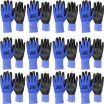 Kit 12 Pares de Luva Nitrílico Wave Mecanico Multiuso Volk