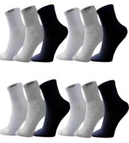 Kit 12 Pares de Meia Adulto Cano Longo Masculina Atoalhada Cores Sortidas 38-42 Kit 12 Pares de Meia Adulto Cano Longo Masculina Atoalhada Cores Sortidas 38-42