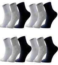 Kit 12 Pares de Meia Adulto Cano Longo Masculina Atoalhada Cores Sortidas 38-42 Kit 12 Pares de Meia Adulto Cano Longo Masculina Atoalhada Cores Sortidas 38-42