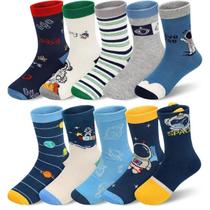Kit 12 Pares De Meia Infantil Cano Longo Menino 2, 4, 6, 8 e 12 anos Desenhos Divertidos Para Criança Kit 12 Pares De Meia Infantil Cano Longo Menino 2, 4, 6, 8 e 12 anos Desenhos Divertidos Para Criança