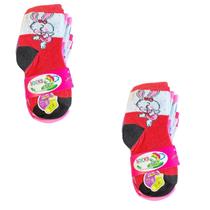 Kit 12 pares de Meia Infantil para meninas de 1 a 4 anos Kit 12 pares de Meia Infantil para meninas de 1 a 4 anos