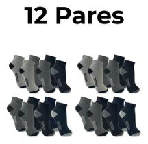 Kit 12 Pares de Meia Masculina Biomen Cano Curto Soquete Algodão Conforto 37 ao 44 Kit 12 Pares de Meia Masculina Biomen Cano Curto Soquete Algodão Conforto 37 ao 44