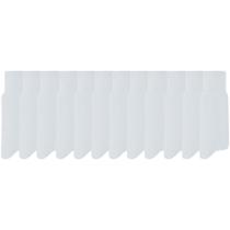 Kit 12 Pares De Meia Mash Social Cano Longo Lisa 100% Algodão