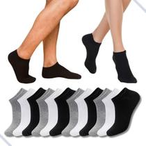 Kit 12 Pares de Meia Soquete Masculino 39-43 Kit 12 Pares de Meia Soquete Masculino 39-43