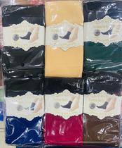 Kit 12 Pares de Meia Térmica Feminina Forrada de Inverno Várias cores