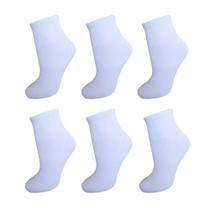 Kit 12 Pares De Meias Infantil Cano Médio Alto Unissex