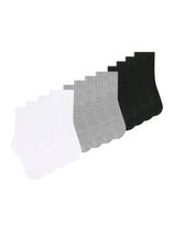 Kit 12 Pares de Meias Infantil Cano Médio Selene 2370-001