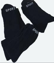 Kit 12 pares de meias masculina esportiva