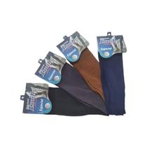 Kit 12 Pares De Meias Social Masculina 100% Poliamida Sortida Emilly