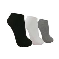 Kit 12 Pares De Meias Soquete Masculina Lisas 38 Á 43