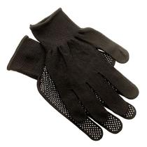 Kit 12 Pares Luvas Antiderrapante Elástica Pigmentada Preta