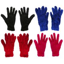 kit 12 pares Luvas Pelúcia Adulto inverno Quentinha Proteção Frio