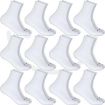 Kit 12 Pares Meia Cano Longo Unissex Calcanhar Verdadeiro Hoahi Kit 12 Pares Meia Cano Longo Unissex Calcanhar Verdadeiro Hoahi