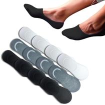 Kit 12 Pares Meia Invisível Feminina Soquete Curta Discreta