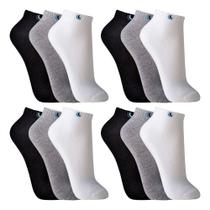 Kit 12 Pares Meia Lupo Cano Curto Masculina Sport Kit 12 Pares Meia Lupo Cano Curto Masculina Sport