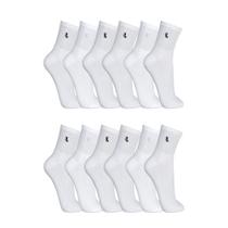 Kit 12 Pares Meia Lupo Cano Médio Sport Masculina 3245 Kit 12 Pares Meia Lupo Cano Médio Sport Masculina 3245