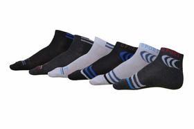 Kit 12 Pares Meia Masculina Cano Curto Soquete Varias Cores