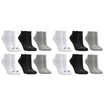 Kit 12 Pares Meia Olympikus Cano Curto Kit 12 Pares Meia Olympikus Cano Curto