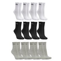 Kit 12 Pares Meia Olympikus Cano Médio Kit 12 Pares Meia Olympikus Cano Médio