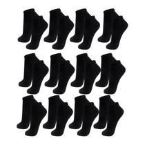 Kit 12 Pares Meia Sapatilha Invisível Puket Colegial Inverno