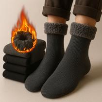 Kit 12 Pares Meia Térmica Quente Forrada Frio Inverno - PinkMan