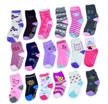 Kit 12 Pares Meias antiderrapante Infantil Menina Kit 12 Pares Meias antiderrapante Infantil Menina