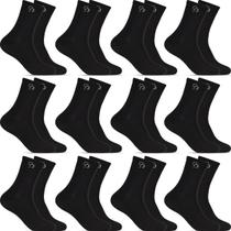 Kit 12 Pares Meias Cano Alto Longo Esporte Sport Masculina Confortável Academia Treino Original Unissex Feminina Kit 12 Pares Meias Cano Alto Longo Esporte Sport Masculina Confortável Academia Treino Original Unissex Feminina