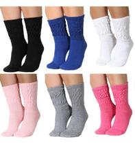 Kit 12 Pares Meias Coloridas Aeróbica Flúor Fitness Academia